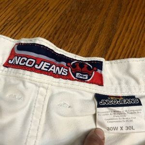Vintage JNCO white jeans